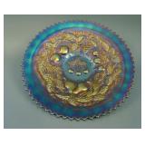 9 ¼” N Three Fruits Stippled Plate w/ Ribbed Ext.