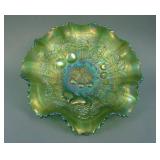 8 ¾” N Three Fruits Stippled 8 Ruffled Bowl w/