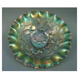 8 ¾” N Three Fruits Bowl w/ P.C.E. and Basketweave