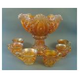 N Memphis 8 pc. Ruffled Punch Set – Dk. Mari.