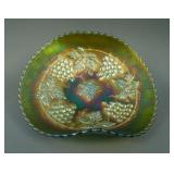 7 7/8” N G&C 2 Sided Banana Dish w/ Basketweave