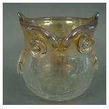 4” Tall Figural Owl Vase (contemporary) – Lt. Mari