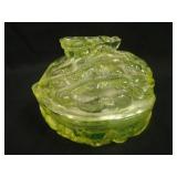 Bee and Walnut Covered Box – Vaseline