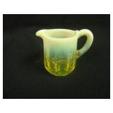 Davidson Glass Co. Kings Panel Miniature Creamer –