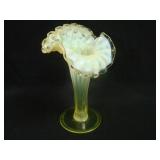 English (Pattern?) ftd. J.I.P. Vase – Vaseline