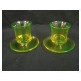 (2) 3” Tall Cigarette or Match Holders – Maker