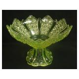 7 ½” Tall x 9 ½” Diam. EAPG Paneled Daisy and