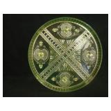 11 5/8” Diameter EAPG Medallion Patterned Lg.