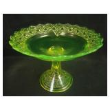 7” Tall x 10” Diam. Mosser Daisy and Button Style