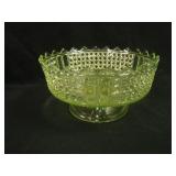 8 ¾” EAPG Thousand Eyes and Panels domed ftd.