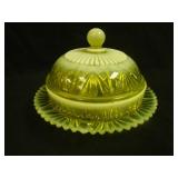 Davidson Queen’s Crown Covered Butter Dish –