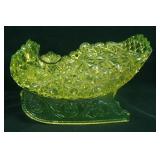 11” Long x 6 ½” Tall EAPG Daisy and Button Lg.