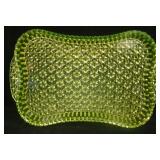 14 3/8” EAPG Central Glass Company Kidney Shaped