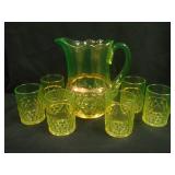 Riverside Columbia #100 7 pc. Water Set – Vaseline