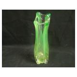 Murano Art Glass Vase – Vaseline