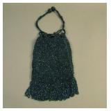 Beaded Purse w/ String Pull – Dark