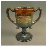 Fenton Orange Tree Handled Loving Cup – Amethyst