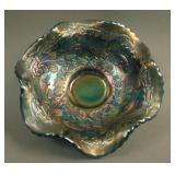 5 ½” Fenton Little Fishes ball ftd. 6 Ruffled