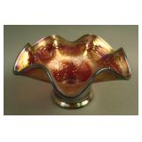 Fenton Holly 6 Ruffled Hat – Red (nice color; very