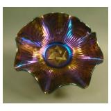8 ¾” Imperial Star of David 8 Ruffled Bowl –