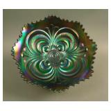 8” Imperial Embossed Scroll Deep Round Bowl –