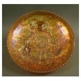9 ½” Imperial Lustre Rose 3 ftd. Centerpiece Bowl