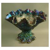 Dugan Persian Garden 10 Ruffled Fruit Bowl and