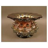 M’burg Swirl Hobnail Spittoon – Amethyst (rare and