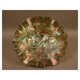 8 ¾” M’burg Big Fish Bowl w/ 3 in 1 Edge – Green (