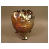 N Fine Cut and Roses ftd. Ruffled Rose Bowl –