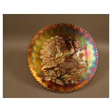 9” N Peacocks Plate w/ Ribbed Ext. – Purple (very