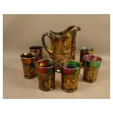 N Singing Birds 7 pc. Water Set – Purple (very