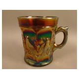 N Singing Birds Handled Mug – Purple