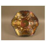 7 ¼” N Fruits and Flowers 6 Ruffled Bowl w/