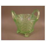 N Round Handled Bushel Basket – Ice Green