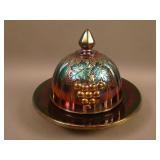 N Grape and Gothic Arches Covered Butter Dish –