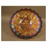 10 1/8” N Peacock at the Urn Lg. Ice Cream Bowl –