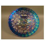 9” N Three Fruits Stippled Flared Plate w/ Ribbed