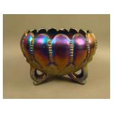 N Leaf and Beads ftd. Rose Bowl – Elec. Blue