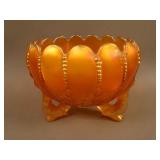 N Leaf and Beads ftd. Rose Bowl – Dk. Mari.