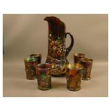 N Dandelion 7 pc. Tankard Water Set – Purple