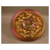 9” N Three Fruits Plate w/ Plain Ext. – Purple