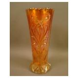 9 ½” Tall European Sunflower and Diamond Vase –