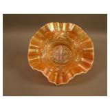 8” Dugan Six Petals 6 Ruffled Crimped Edge Bowl –