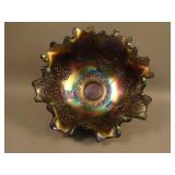 Fenton Orange Tree Large Ruffled ftd. Fruit Bowl –