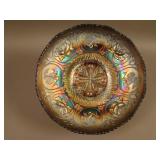 8 ¼” Fenton Dragon and Lotus I.C. Shaped Bowl –