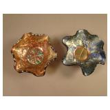 (1) 5 ¼” Fenton Feathered Serpent 6 Ruffled Sauce