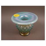 Signed Crider Fenton Hobnail Whimsey Spittoon –