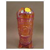 1977 HOACGA ftd. Hatpin Holder – Red