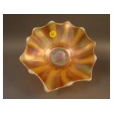 8” Westmoreland Corinth 6 Ruffled Bowl – P. Opal.